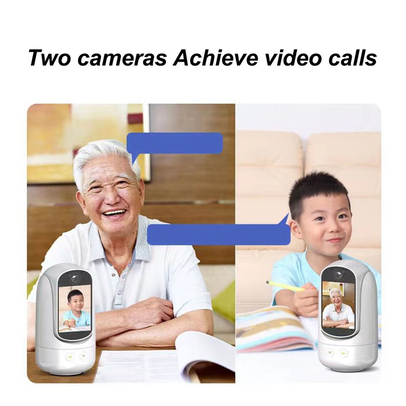 2.8in Two Way Video and Audio Camera 1080P 360 Degree