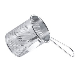 Luxshiny Mesh Strainer Hot Pot Slip Through The Net Onion Rings Sieve Stainless Steel Tea Strainers
