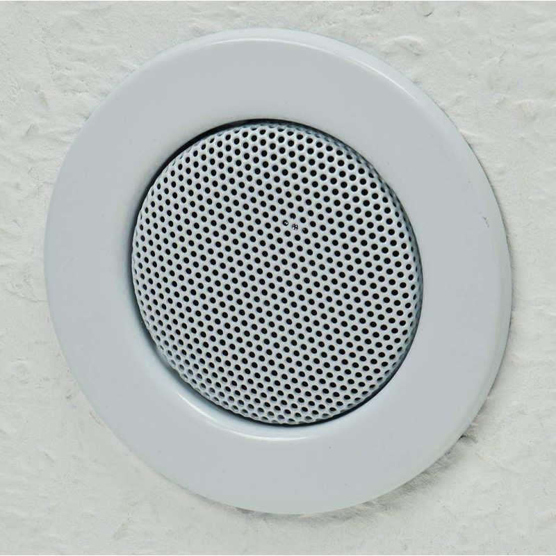 ChiliTec Built-in Ceiling Speaker 12 W Flat Ceiling Wall Round