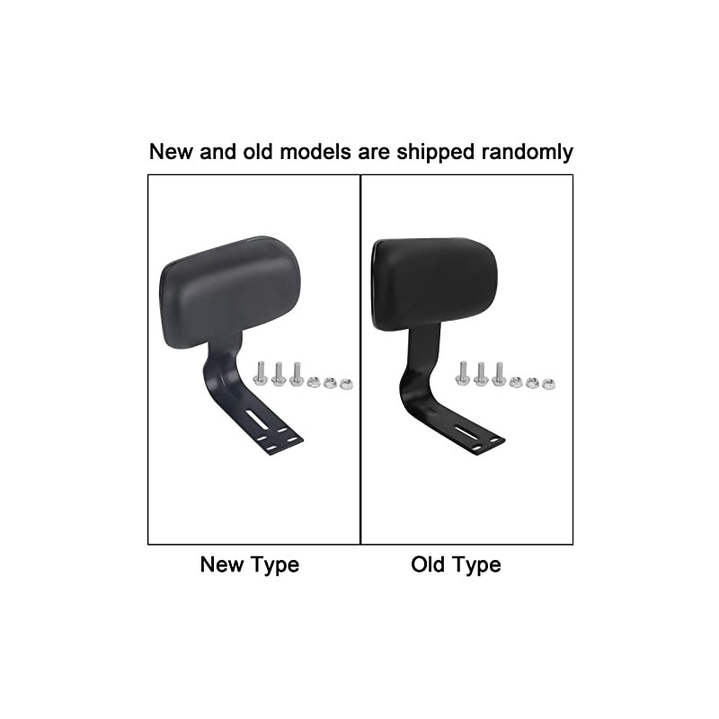 Bike Backrest Support,Electric Bicycle Rear Passenger Seat Backrest with Metal