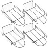 Polmart Slatwall Hat Display Baskets/Racks, 4-Pack