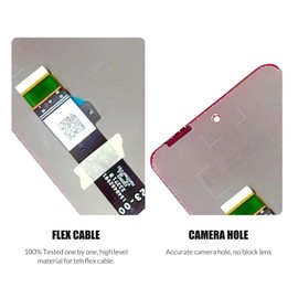 Replacement for Motorola Moto G Play 2024 LCD Screen Display Touch Digitizer Assembly with Repair kit