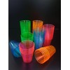 eMKay® Multicoloured Neon Hard Disposable Reusable Heavy Duty Plastic Shot