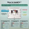 WiFi Thermostats for Home Smart Thermostat Single-Stage 1Heat/ 1Cool, APP