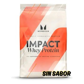 MyProtein Impact Whey Protein 2.49 Kg 69 Ser Sin Sabor