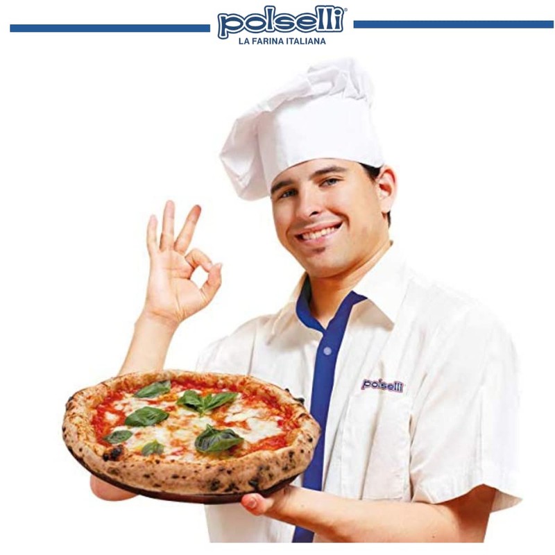 POLSELLI Classica, Type 00 Double Zero Flour, All Natural for