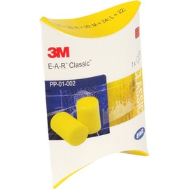 3M 3M? E-A-R? Classic II Ear Plugs - 28 dB, Moisture Resistant - 25 Pairs in Yellow PP01200