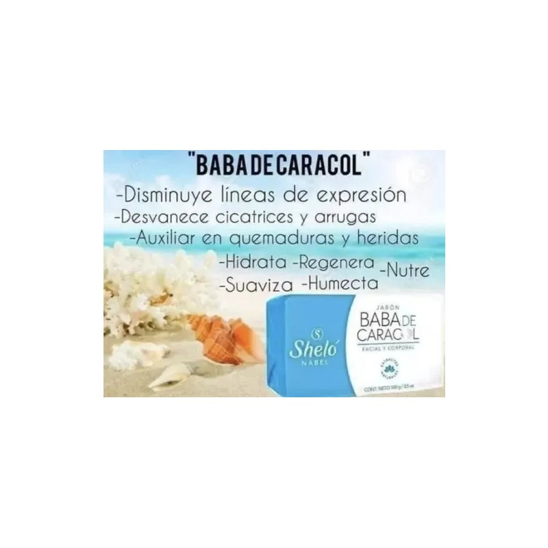 Kit 3 Jabón Shelo Nabel Facial Y Cuerpo