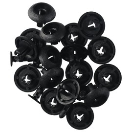 Qicarkey 100pcs Retainer Fastener Clips 90467-07211 Black Fender Liner Clip Replacement Car Accessories Parts for Toyota Lexus