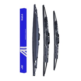 Premium Vipa Wiper Blade Set | fits: VOLVO 940 Estate (Aug 1990 to Oct 1998) | All-Weather Performance | Durable, Streak-Free Windshield Wipers | Easy Installation