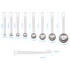 Upgrade 9 PCS Stainless Steel Measuring Spoons Set, Small Tablespoon,