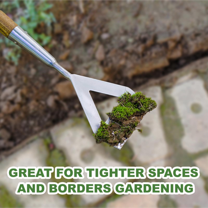 Haliaeetus Women's Dutch Hoe, 51'' Long Handle Dutch Hoe Weeder