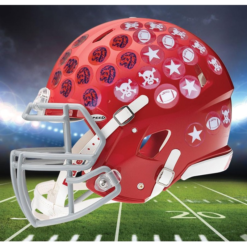20 Mil Thick Premium Vinyl Pancake Award Decals 100 Football