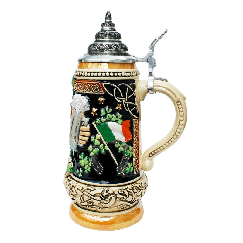 Ireland Leprechaun German Beer Stein by King werk