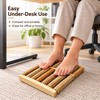 Wooden Foot Massager – Manual Rolling Foot Relaxation Tool