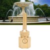 Female Thread Fountain Nozzle Brass Adjustable Water Spray Head with