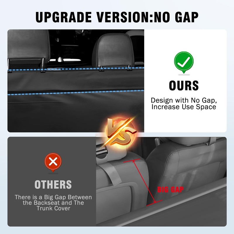 Cargo Cover for Mazda CX5 2017-2024 2025 Accessories Retractable Trunk