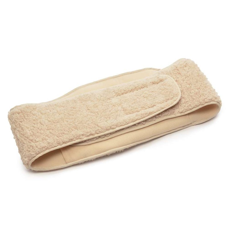 Fleece Waist Wrap Hot Water Bottle & Cover 1lt Brown