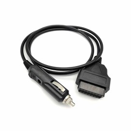 OBD2 Female Connector Diagnostic Extender Adapter Diagnostic Connector Cable OBD Diagnostic Extension Cable 50CM for Car Scan Tool