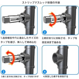 KEWAYO 5pcs NPT Pipe Tap Set Thread Forming Taps Pipe Taps 1/8" 1/4" 3/8" 1/2" 3/4" Threading Pipe Tap Set Pipe Threading Tools