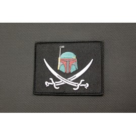 BritKitUSA Fett Calico Jack Embroidered Morale Patch