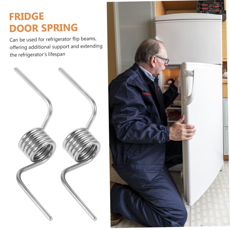 Ciieeo 4pcs Refrigerator Door Support Spring Fridge Divider Door Spring