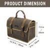 Canvas Tool Storage Bag - Portable Garden Tool Carrying Case