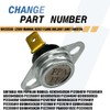 2-Pack 10123530 Furnace Thermostat L250F Manual Reset Flame Rollout Limit