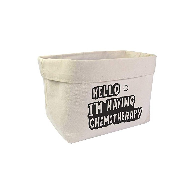 Large 'I'm Having Chemotherapy' Canvas Organiser/Storage Bag (OR00005616)