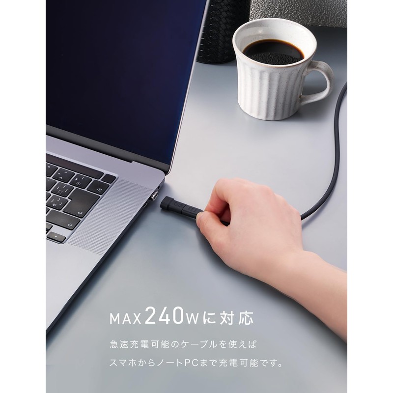 CIO USB-C Straight to Magnetic Converter Adapter