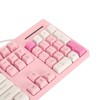 104 Keys Wired Keyboard 3 Colors Cute Gaming Keyboard USB