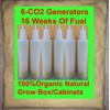JJ Grow Box Organic CO2 Generator Large Foliage For Tents, Cabinets Indoor Gardens!