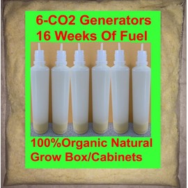 JJ Grow Box Organic CO2 Generator Large Foliage For Tents, Cabinets Indoor Gardens!