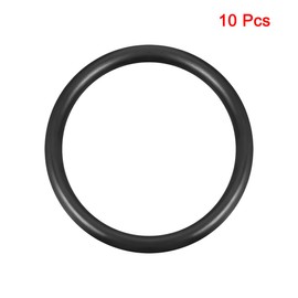 sourcing map Metric Nitrile Rubber O-Rings Seal 58 mm AD 48 mm ID 5 mm Width Pack of 10