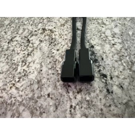 A-LAB 1pc DTM  Y-split 2 Port DTM-2 F to 2 Port DTM-2 M Cable Deutsch Two Way Splitter