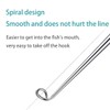 3 Pcs Stainless Steel Fishing Disgorger Unhooking Fishing Tool Fish