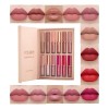 Lipstick 12pcs Mate Larga Duración De Alta Pigmentación