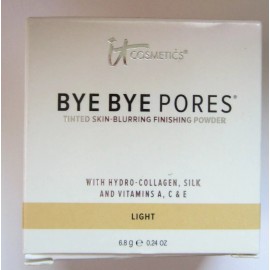 it Cosmetics BYE BYE PORES loose finishing powder - LIGHT - FULL SIZE 0.24 oz