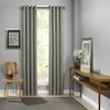 Eclipse Palisade Blackout Grommet Window Curtain, 52"x63", Sage