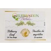 Celebration Herbals Teabags Herbal Tea Bilberry Leaf Organic, 24 Bags