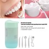 Electric Oral Irrigator Portable Telescopic High Pressure Water Teeth Cleaner