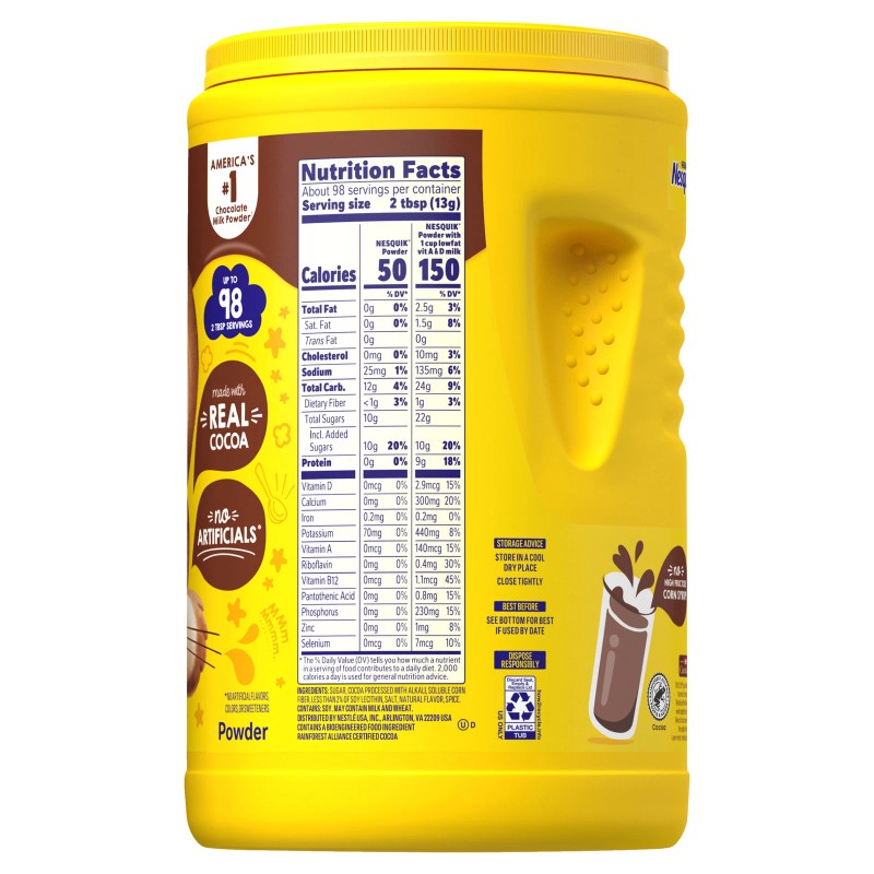 Nestlé Nestle, Nesquik Chocolate Drink Mix, 2.81 Lbs