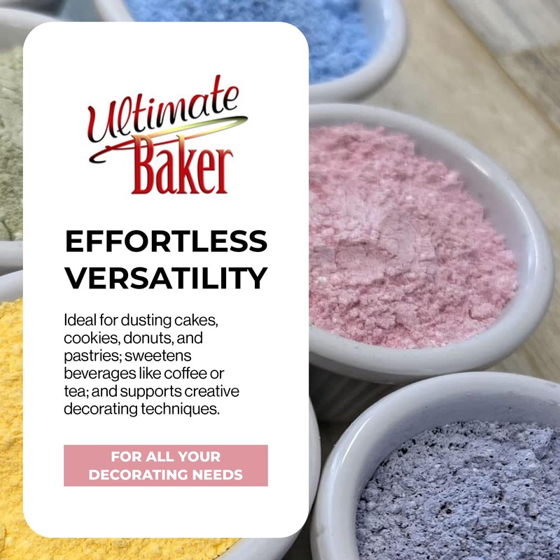 Ultimate Baker Powdered Sugar - Naturally Colored Icing Sugar for