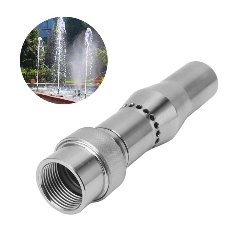 Multi Branch Fountain Nozzle Stainless Steel Spherical Joint Female Thread