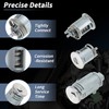 PARSKILO No.5003843AB/5003843AA Ignition Lock Cylinder and Door Lock for Jeep