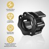 HweeWanX Pack of 4 Dumbbell Clasps, Quick Release, Dumbbell Clasps,