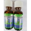 2 Peppermint Oil De La Cruz 100% Pure Essential Oil