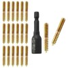 Hitefu 20PCS Hanger Bolts, M8 Double Ended Screws 2"(50mm) Length,