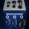 KTTOOL 3 Pcs Pry Bar Wrench Adaptor Head Set, Crowbar