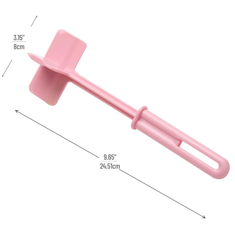 Mind Reader Meat Chopper Spatula, Heat Resistant Kitchen Tool for